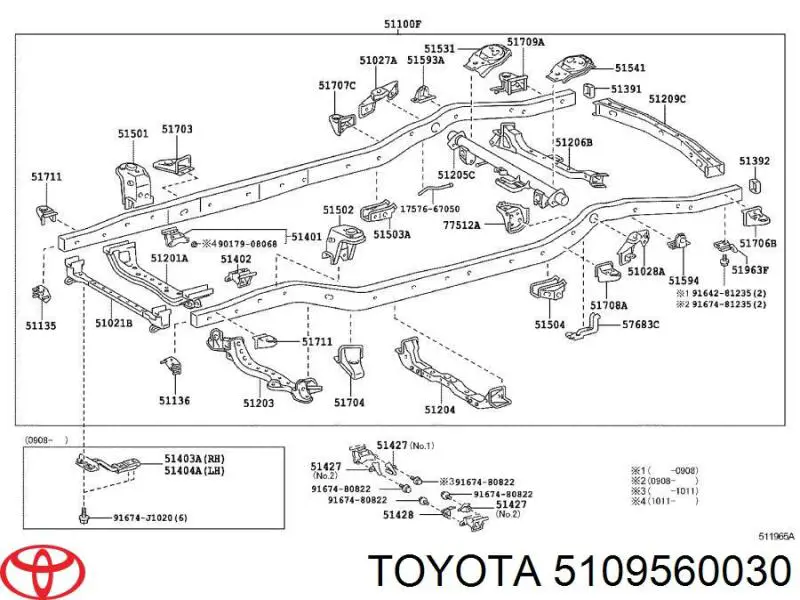 5109560030 Toyota 