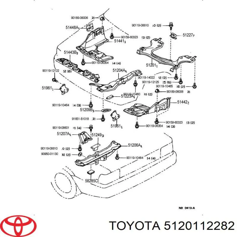  5120112282 Toyota