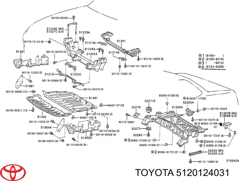  5120124031 Toyota