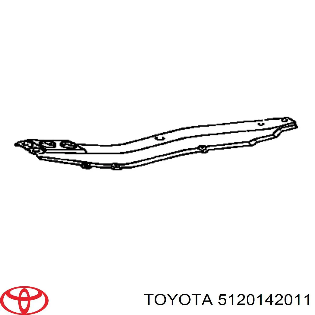Viga de suspensão dianteira (plataforma veicular) para Toyota RAV4 I Cabrio SXA 10