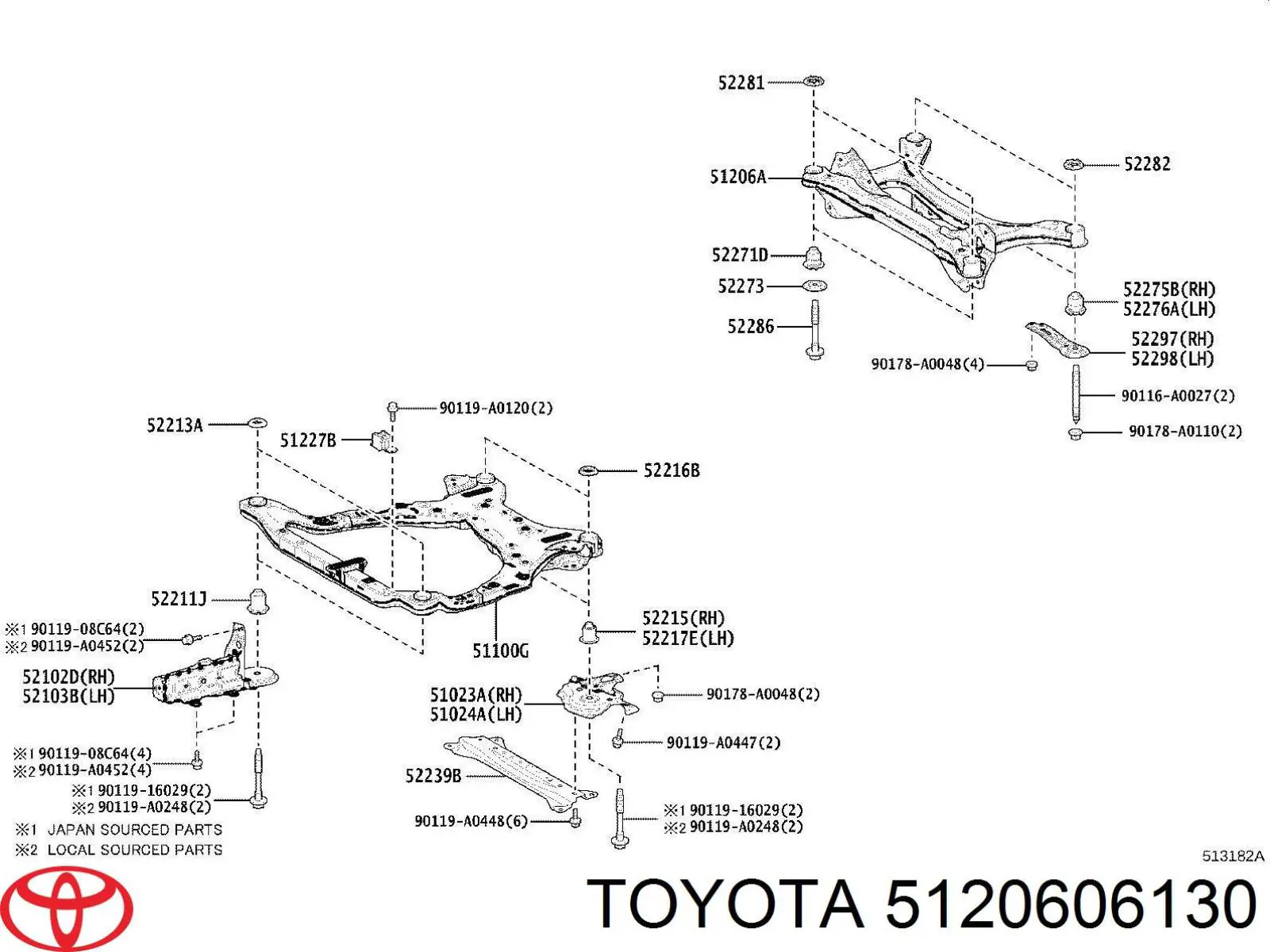  5120606130 Toyota