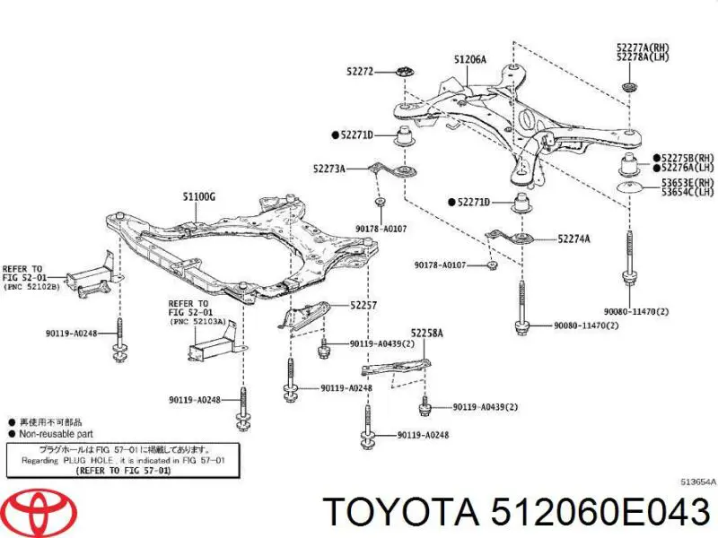  512060E043 Toyota