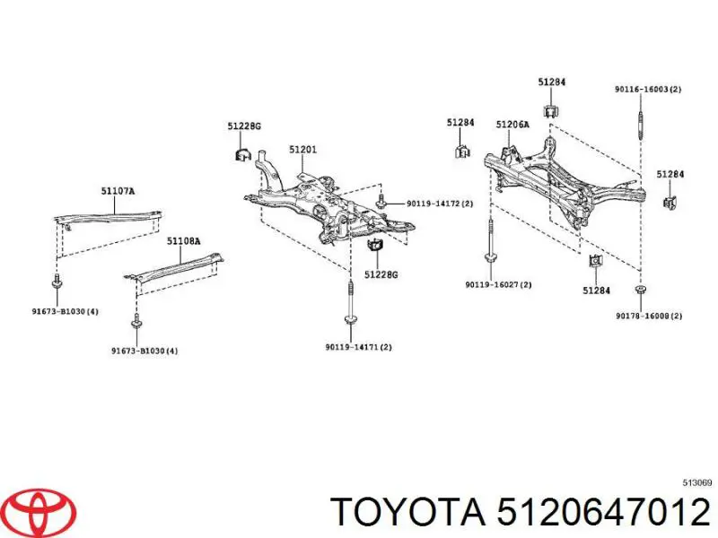 5120647012 Toyota 