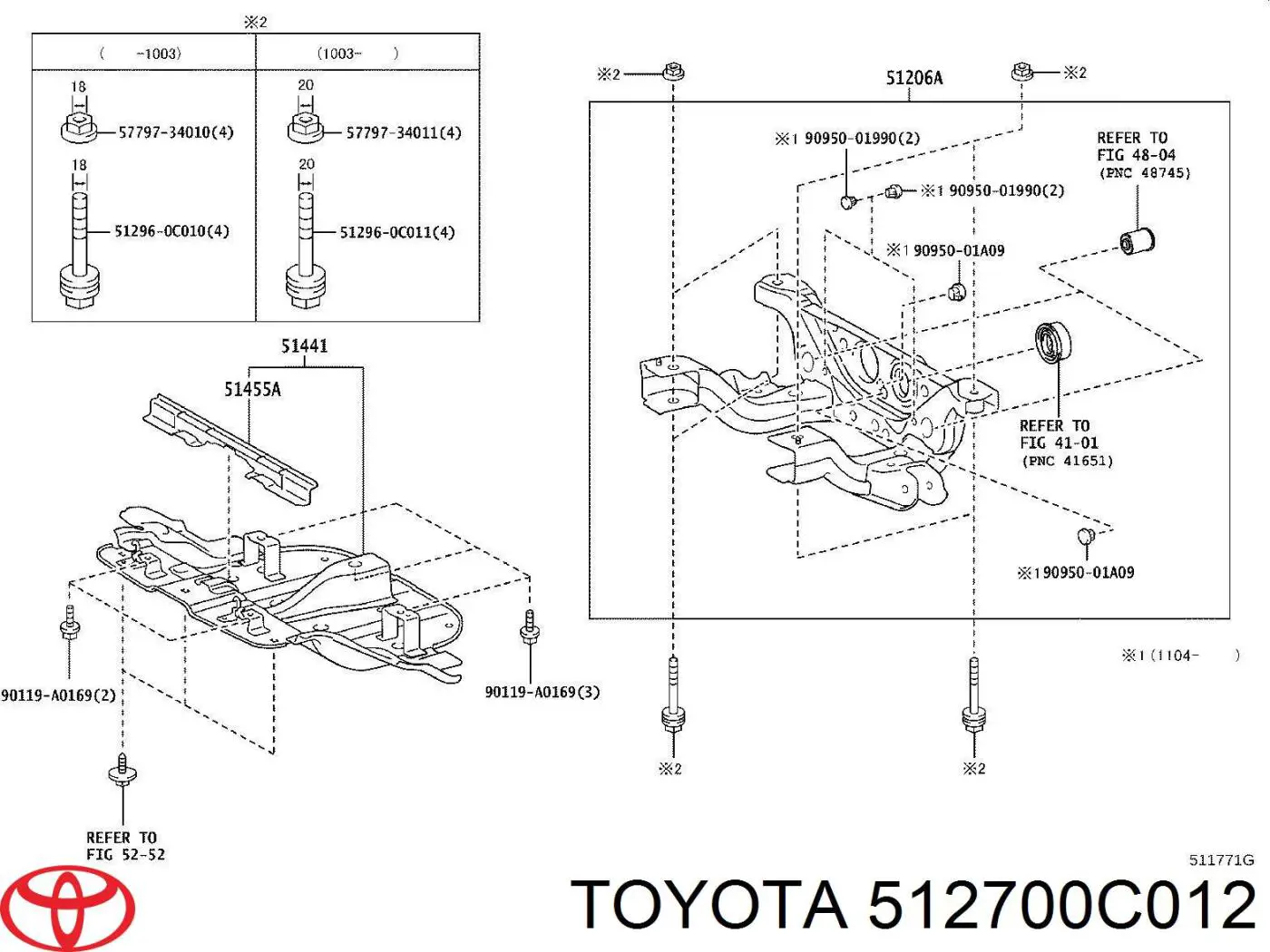  512700C012 Toyota