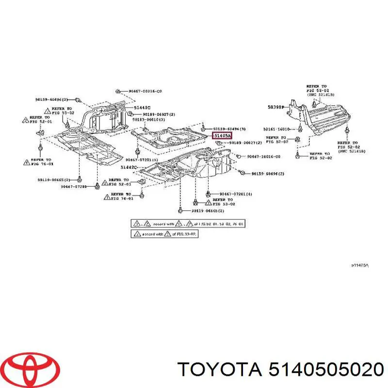  5140505020 Toyota