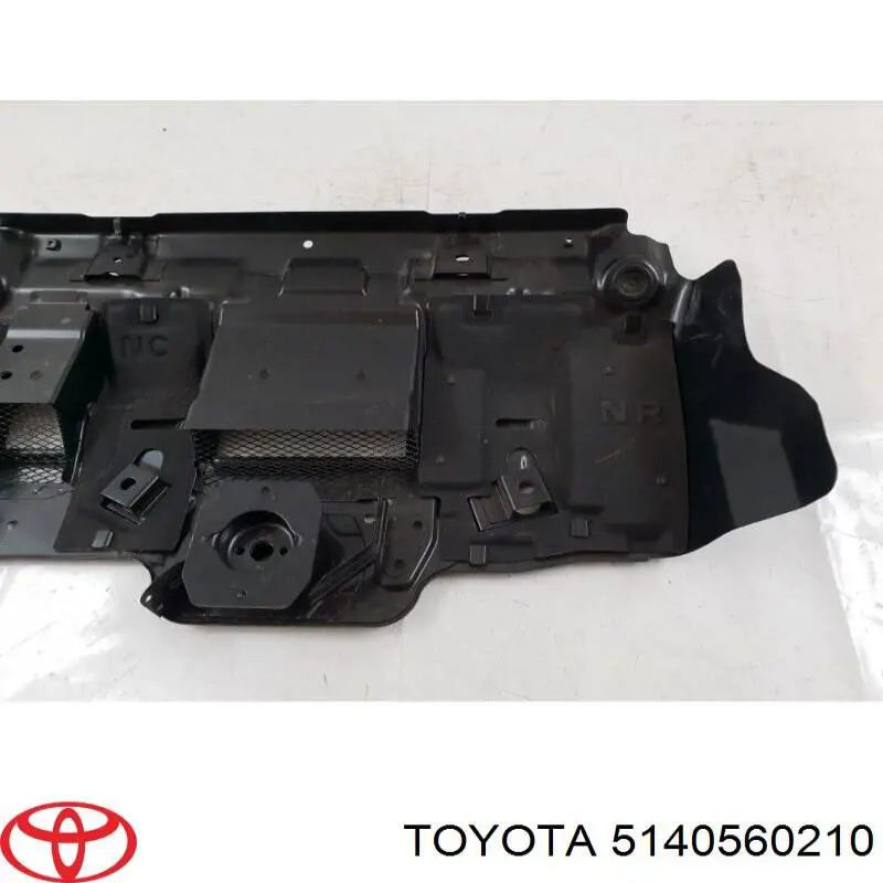 Proteção de motor, de panela (da seção de motor) para Toyota Land Cruiser PRADO J150