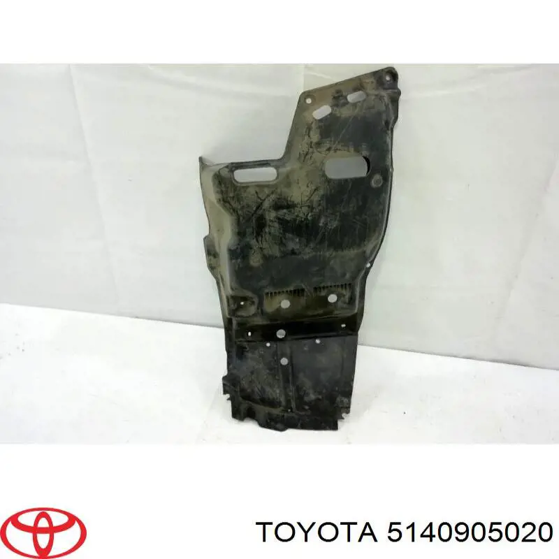 5140905020 Toyota защита двигателя левая