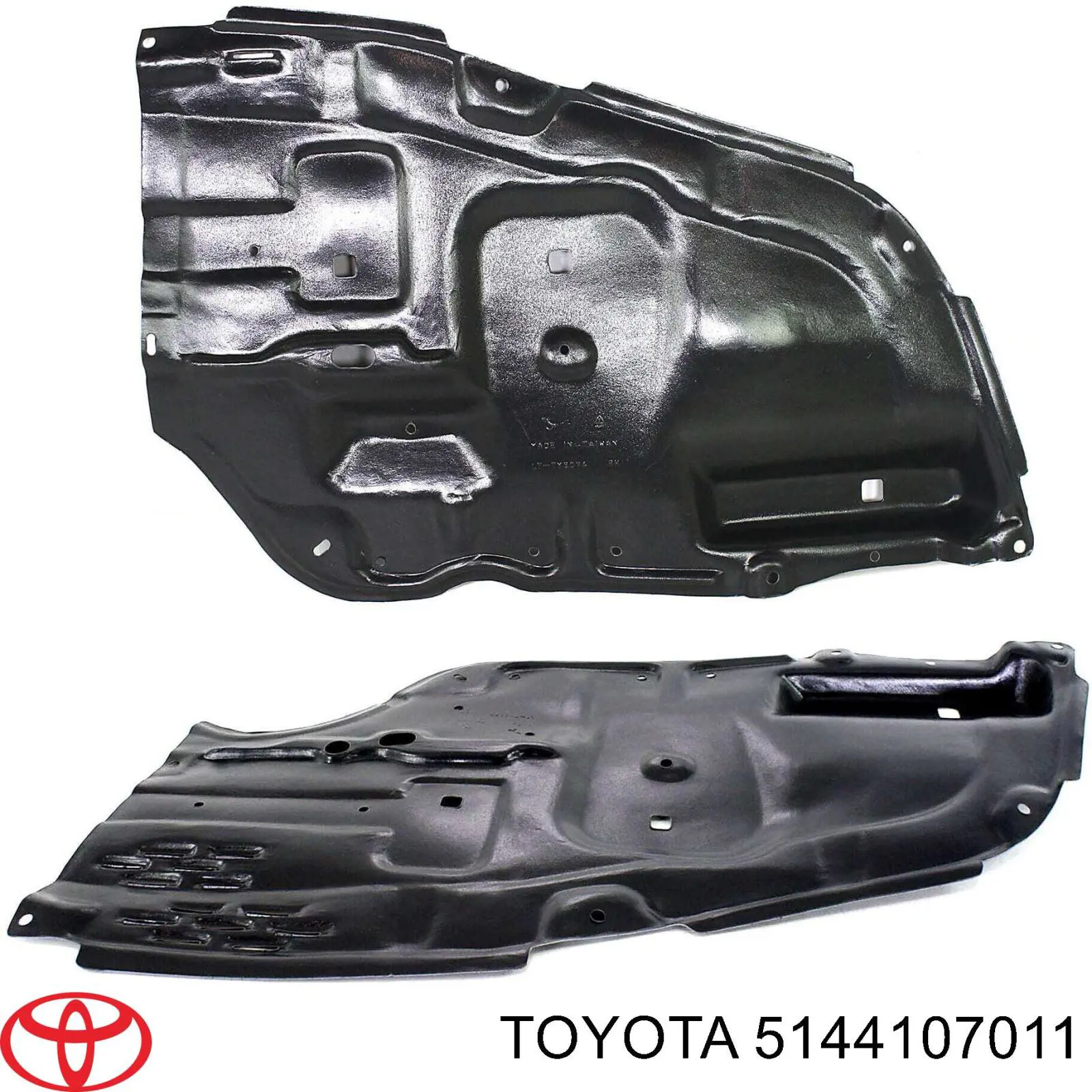 5144107011 Toyota proteção de motor direito