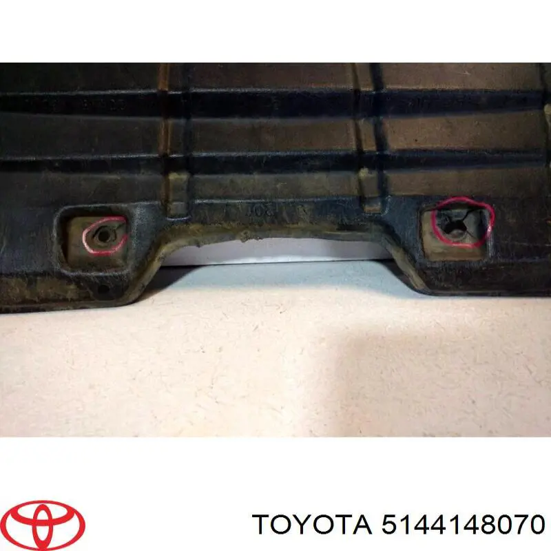 5144148070 Toyota proteção de motor dianteira