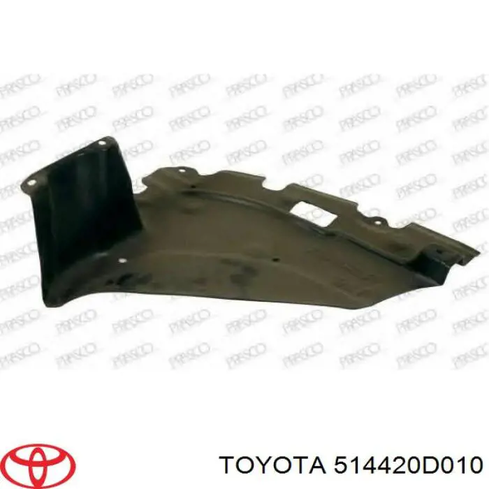 Купить 514420D010 Toyota Защита двигателя левая