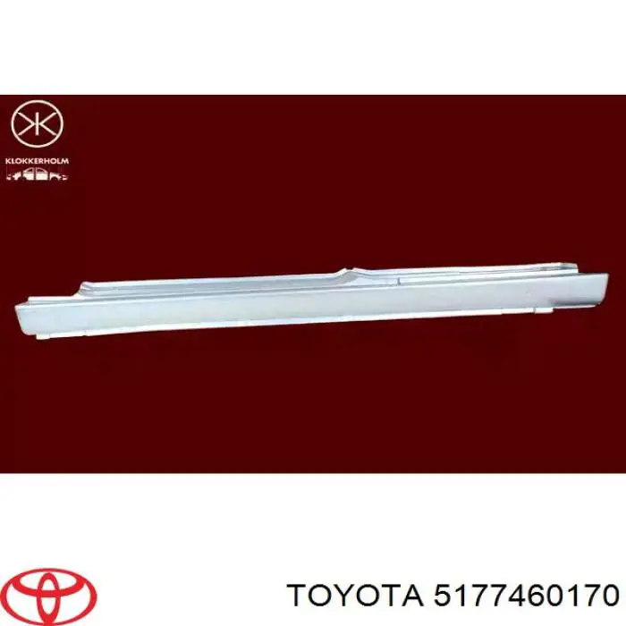 Накладка подножки 5177460170 Toyota