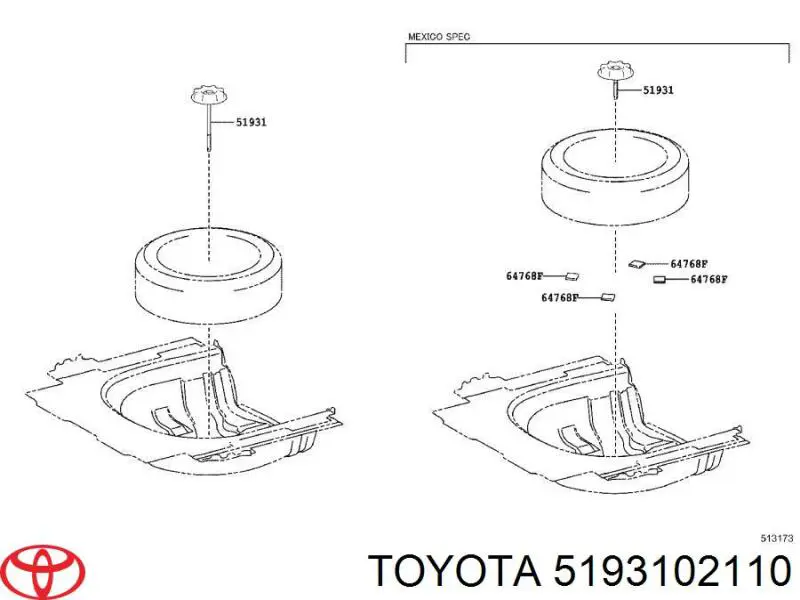  5193102110 Toyota