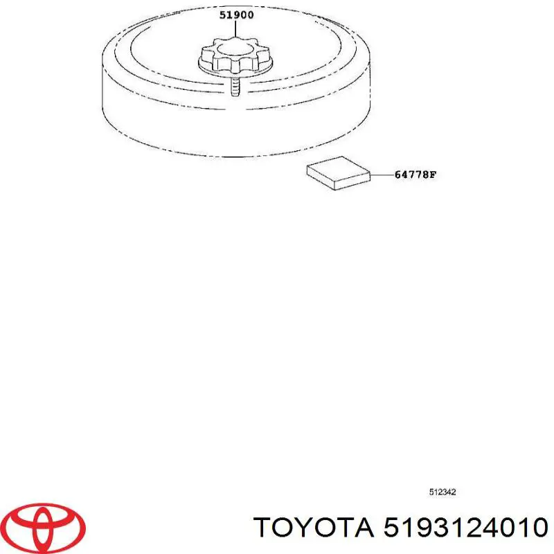 5193124010 Toyota 