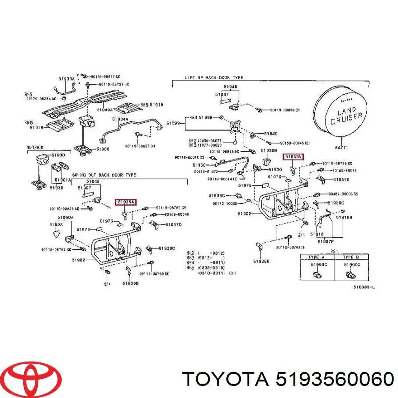 5193560060 Toyota 