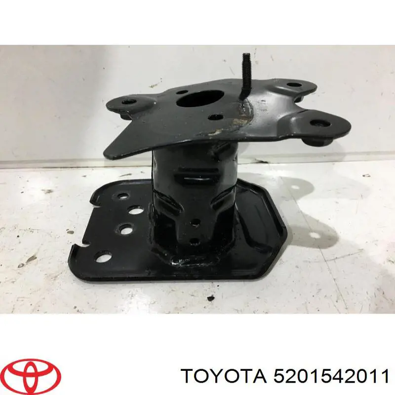 5201542011 Toyota consola de reforçador do pára-choque traseiro