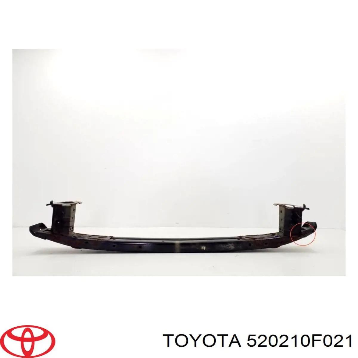 Купить 520210F021 Toyota Буфер бампера переднего