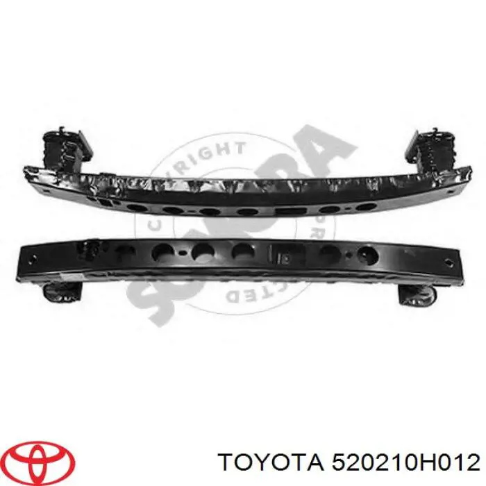 Шина бампера переднего FPS FP7048940 цена, от 53.45 USD