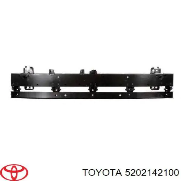 5202142100 Toyota reforçador do pára-choque dianteiro