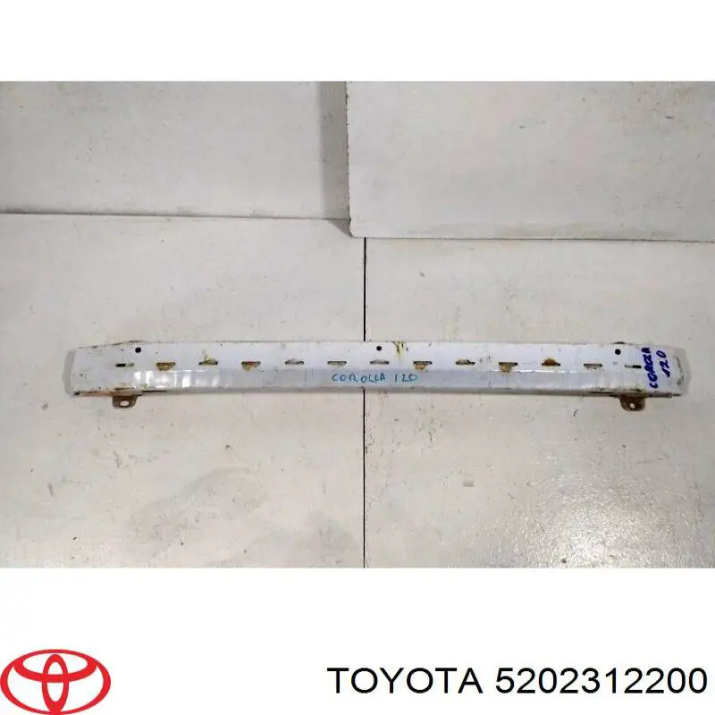 5202312200 Toyota reforçador do pára-choque traseiro