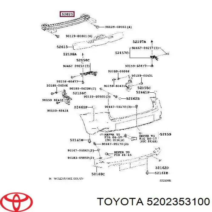 5202353100 Toyota 