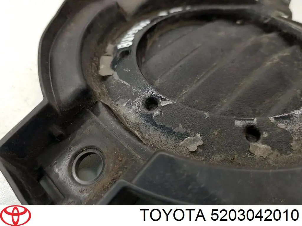 Ободок (окантовка) фары противотуманной правой на Toyota RAV4 III 