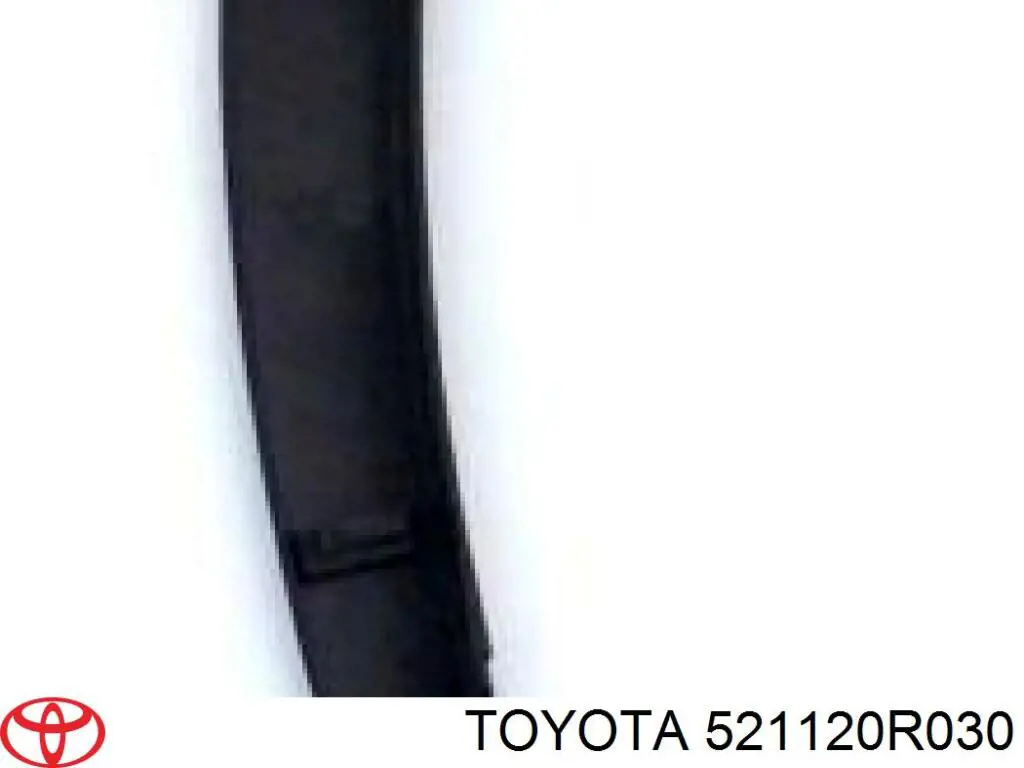 Накладка бампера переднего правая на Toyota RAV4 IV 