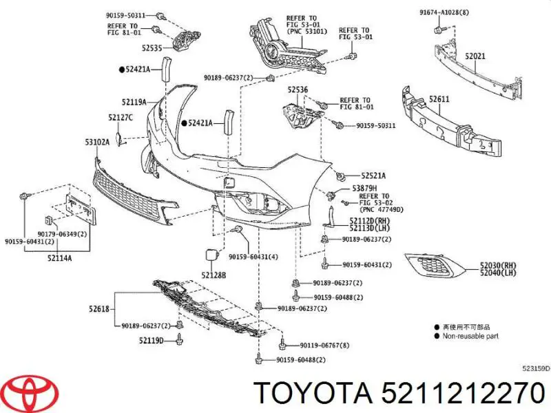 5211212270 Toyota 