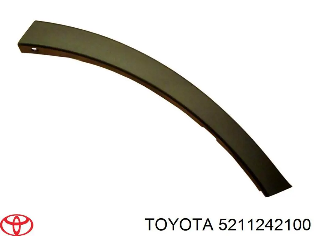 5211242100 Toyota накладка бампера переднего правая
