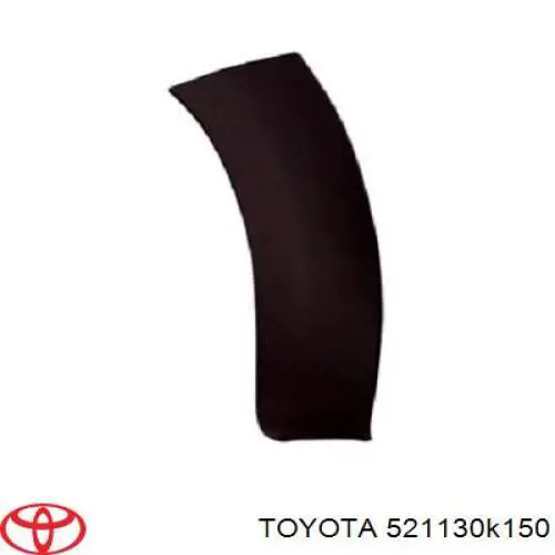 521130K150 Toyota Бампер передний клык правый