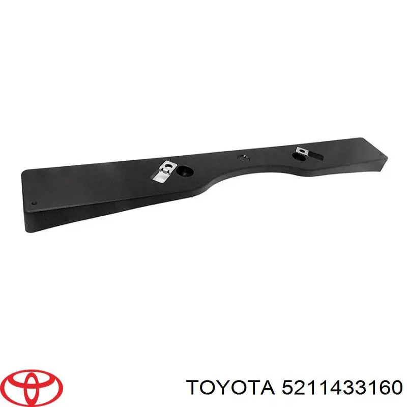 5211433160 Toyota панель крепления номерного знака переднего