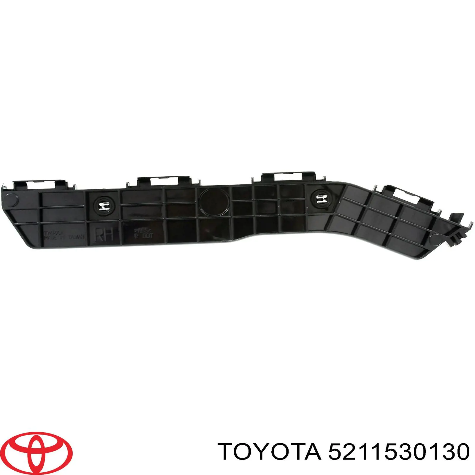 5211530130 Toyota consola do pára-choque dianteiro direito