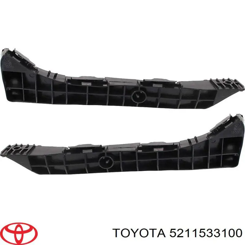 Кронштейн бампера переднього, правий 5211533100 Toyota/Lexus