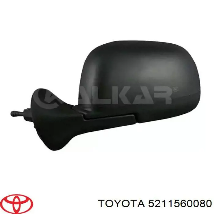 Soporte de guía para parachoques delantero, derecho 5211560080 Toyota