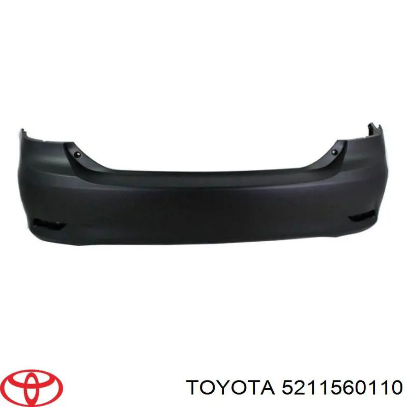 5211560110 Toyota consola do pára-choque dianteiro direito