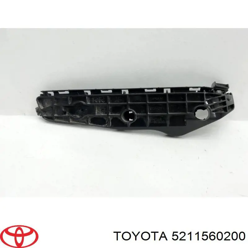 5211560200 Toyota consola externa direita do pára-choque dianteiro