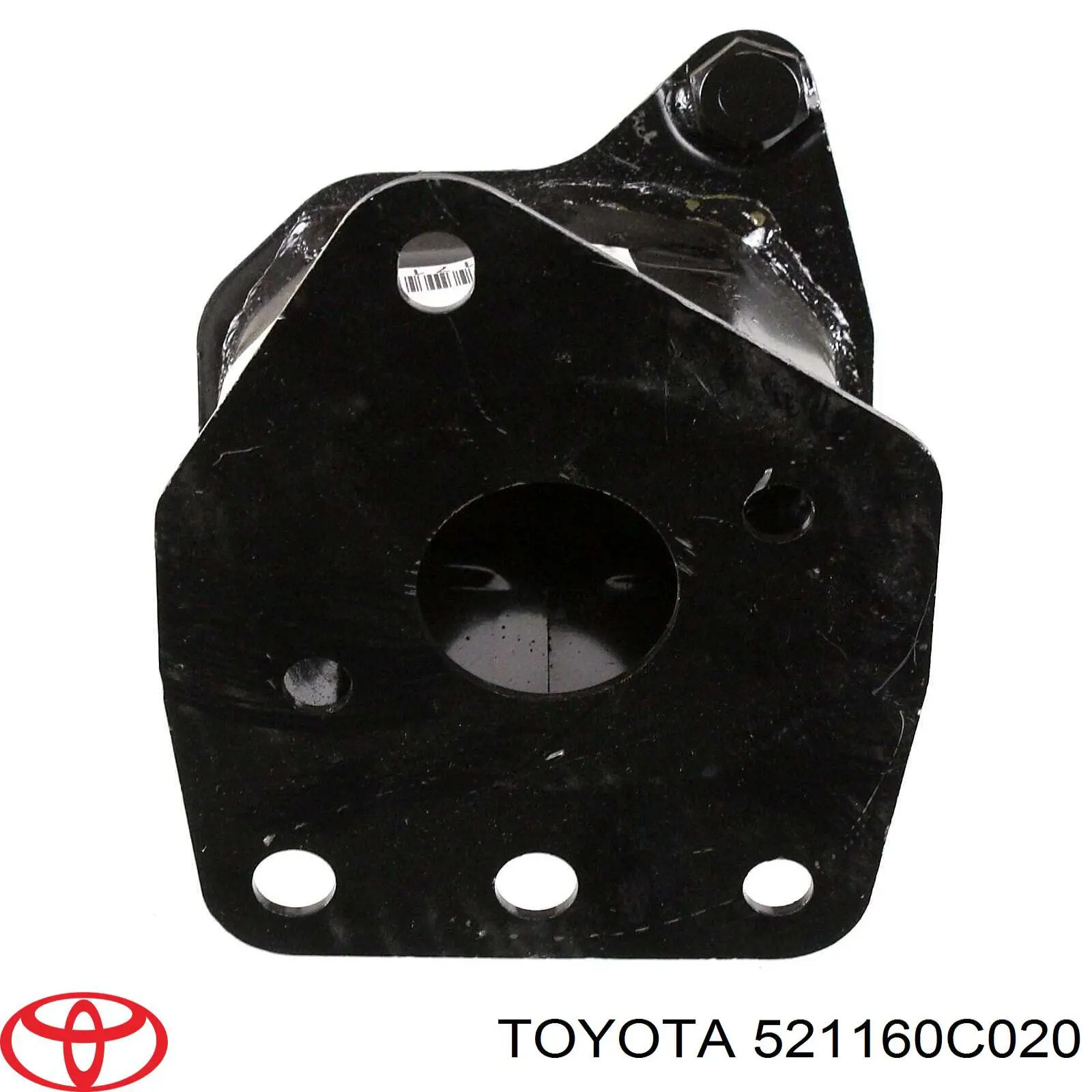 Consola externa esquerda do pára-choque dianteiro para Toyota Sequoia 