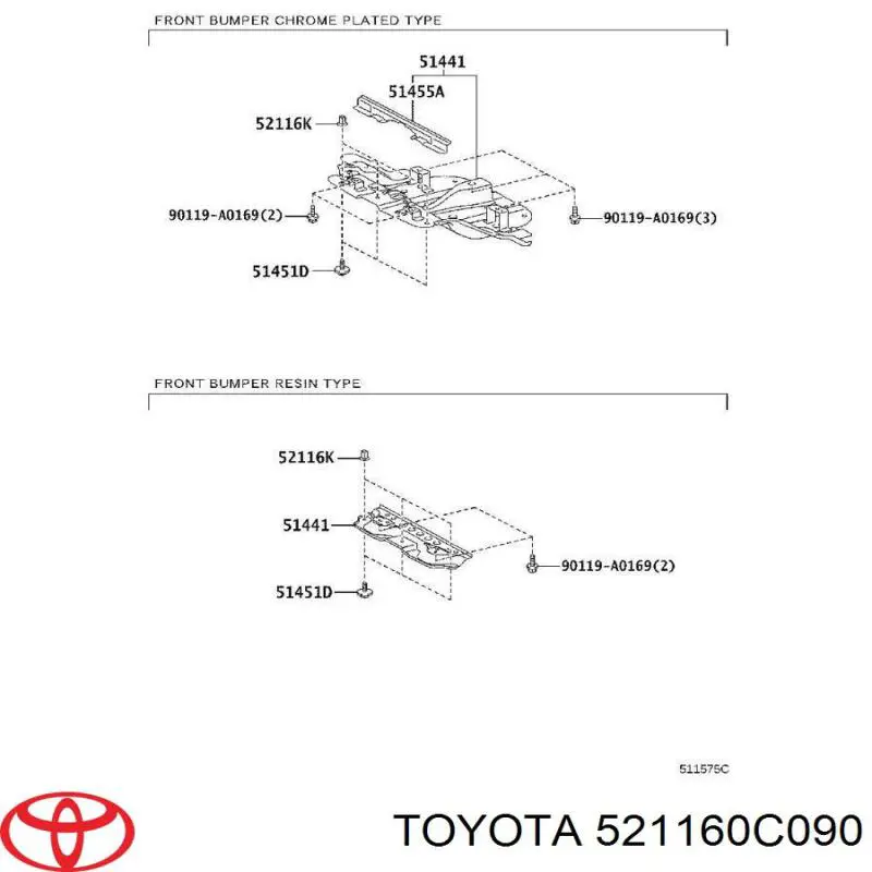 521160C090 Toyota 