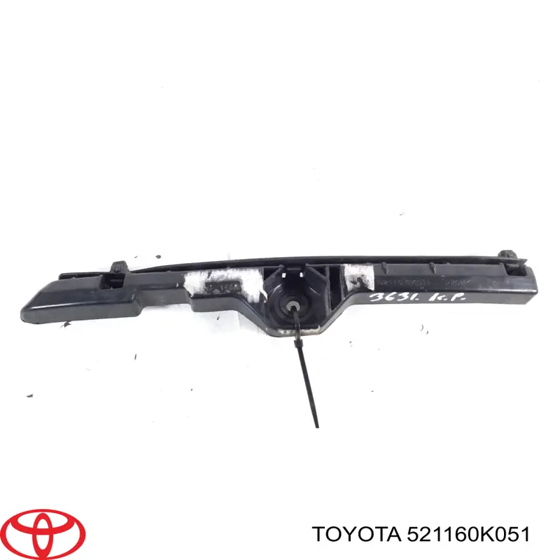 521160K051 Toyota consola do pára-choque dianteiro esquerdo