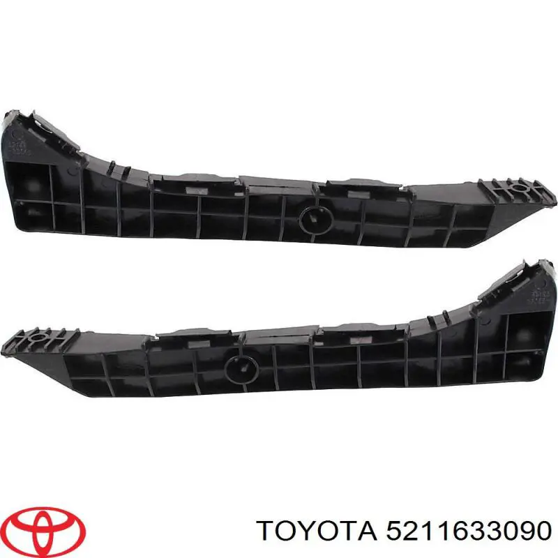 Кронштейн бампера переднего левый 5211633090 Toyota