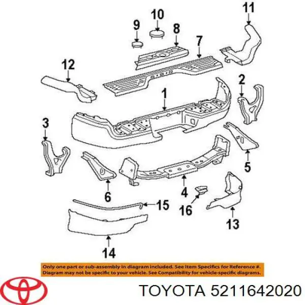 5211642020 Toyota 