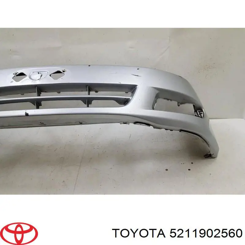 5211902560 Toyota Бампер передний в сборе