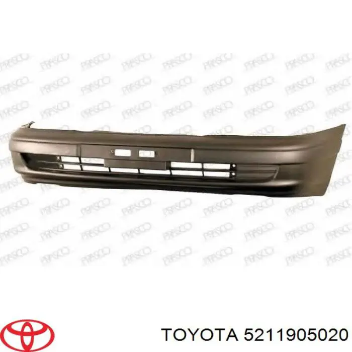 5211905020 Toyota передний бампер