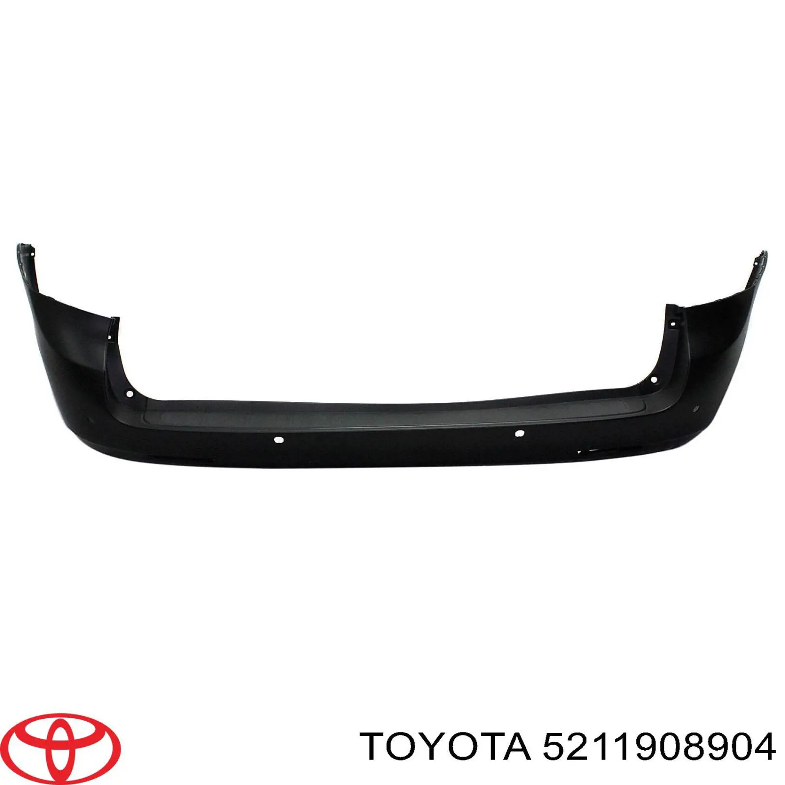 5211908904 Toyota Бампер передний в сборе