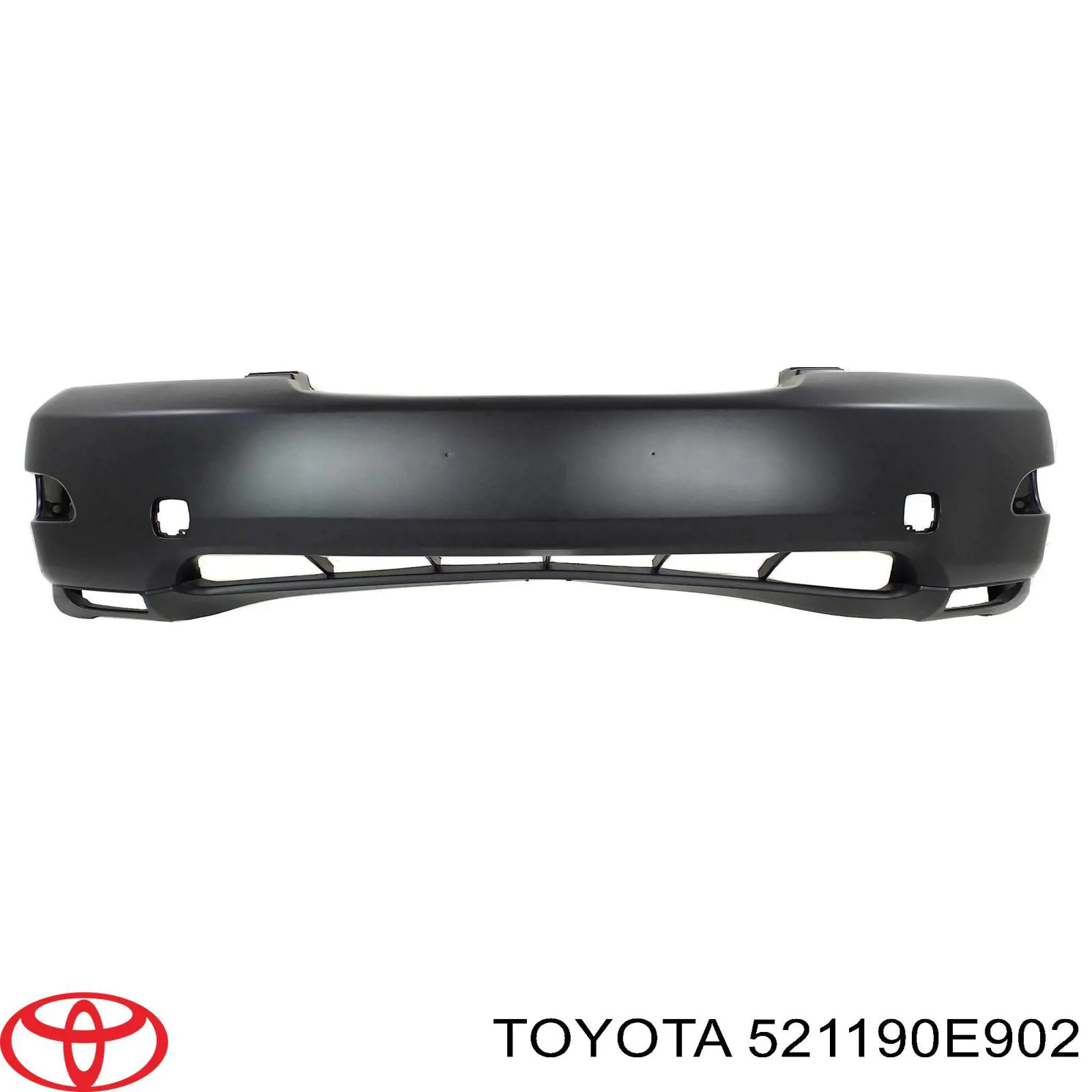 521190E902 Toyota Бампер передний в сборе