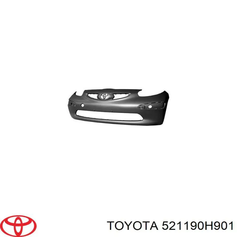 521190H901 Toyota передний бампер
