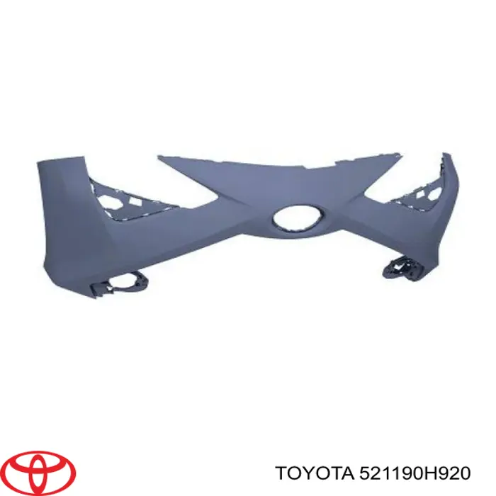 521190H920 Toyota Бампер передний в сборе