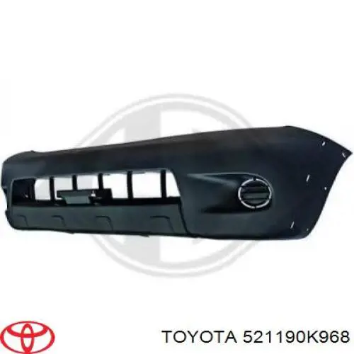 521190K968 Toyota передний бампер