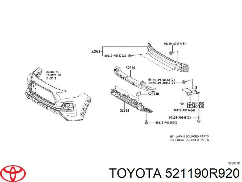 521190R920 Toyota 