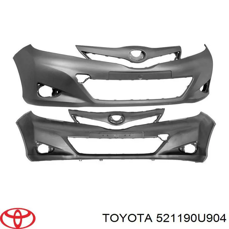 Бампер на авто Toyota 521190U904 цена, от 49.97 USD