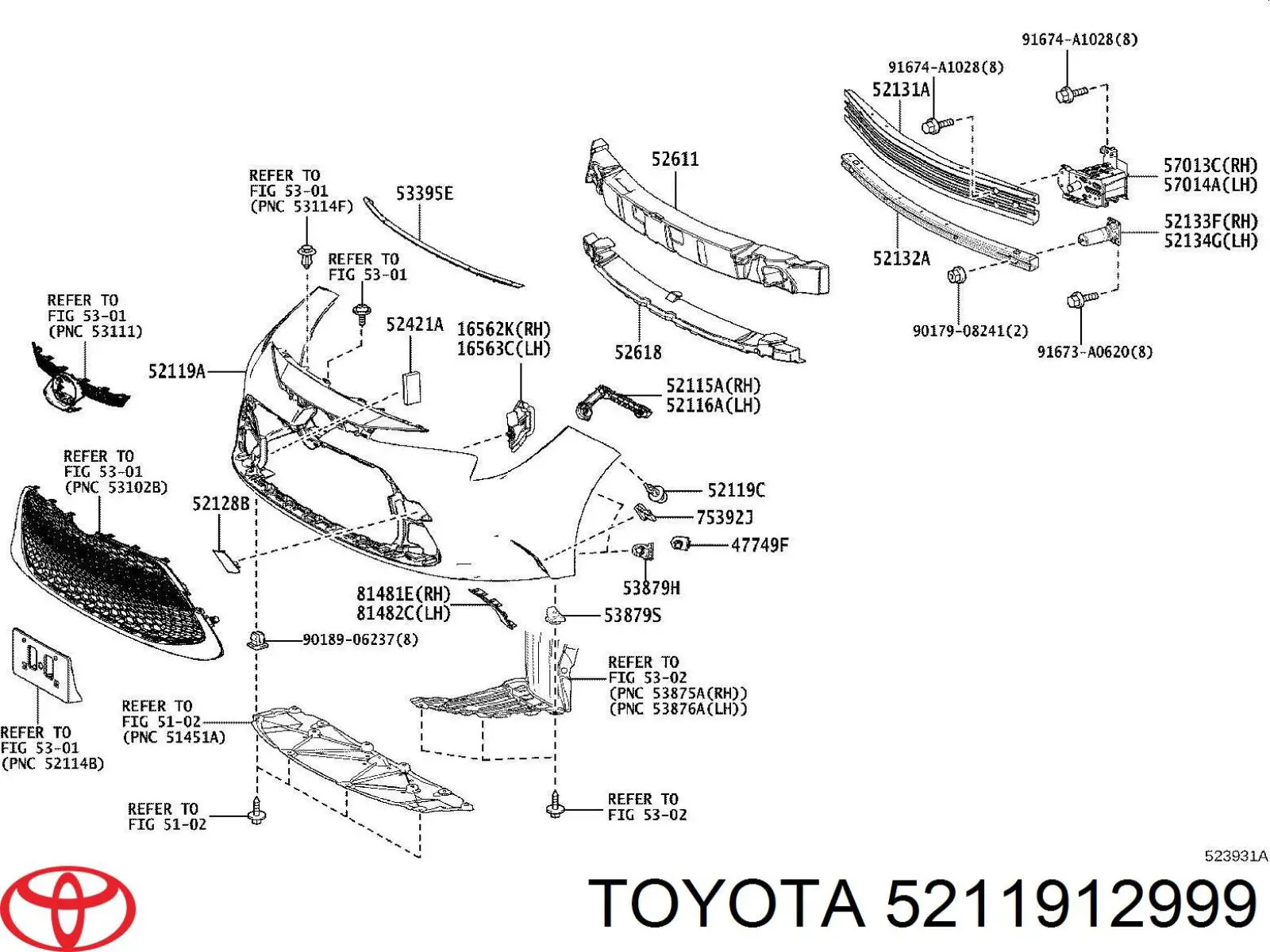 5211912999 Toyota 